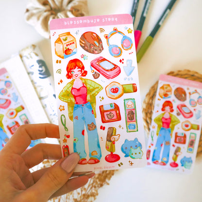 Stickersheet - Pixel Realm