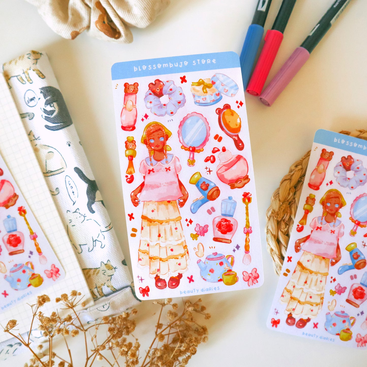 Stickersheet - Beauty Diaries