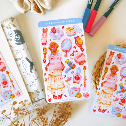 Stickersheet - Beauty Diaries