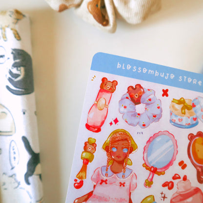 Stickersheet - Beauty Diaries