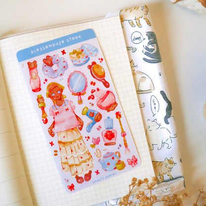Stickersheet - Beauty Diaries