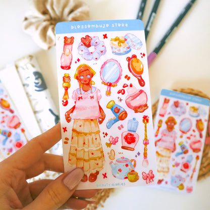 Stickersheet - Beauty Diaries