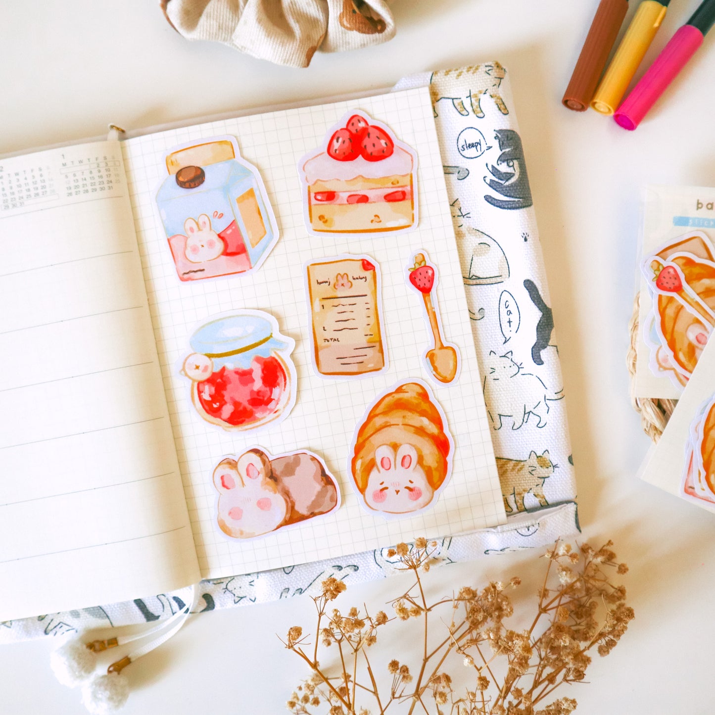 Sticker Flakes Set - Baking