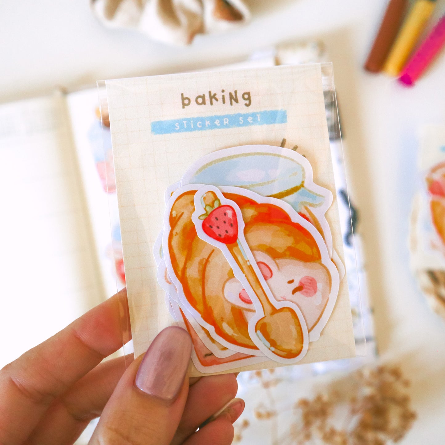 Sticker Flakes Set - Baking