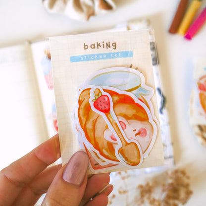 Sticker Flakes Set - Baking