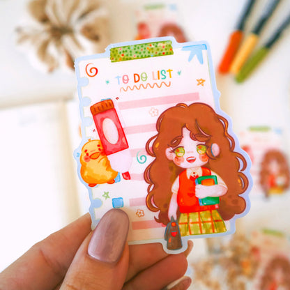 Sticker Flake Vinyl Glossy - Journaling