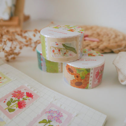 Washi Tape Stamp - Flower Garden