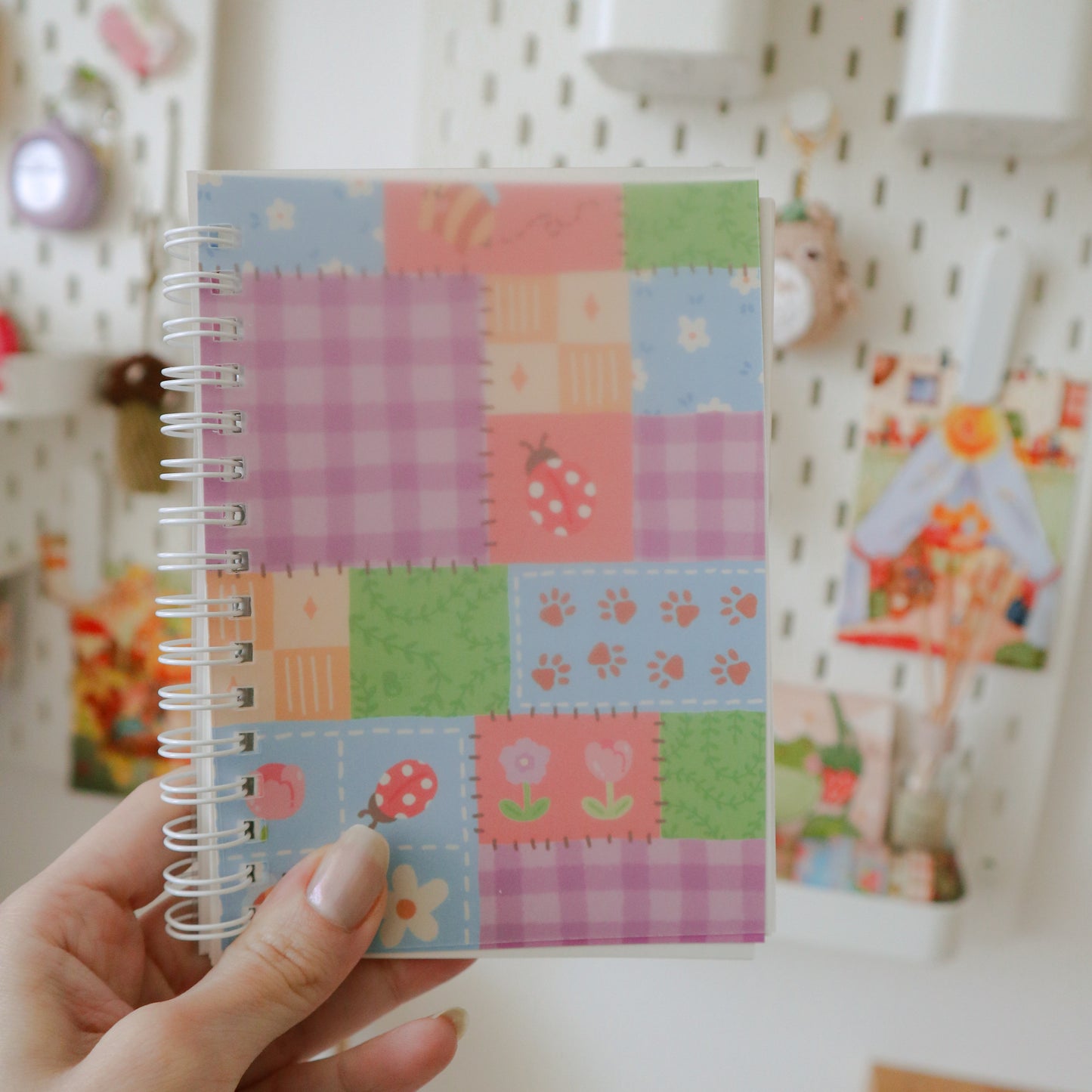 StickerBook Reusable - Spring Patchwork