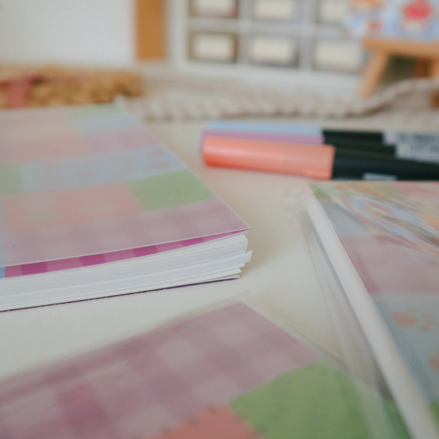 StickerBook Reusable - Spring Patchwork