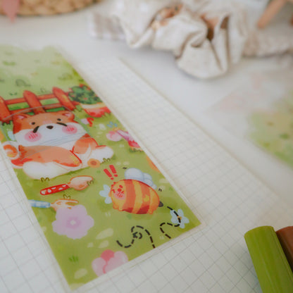 Bookmark Clear - Garden Adventures