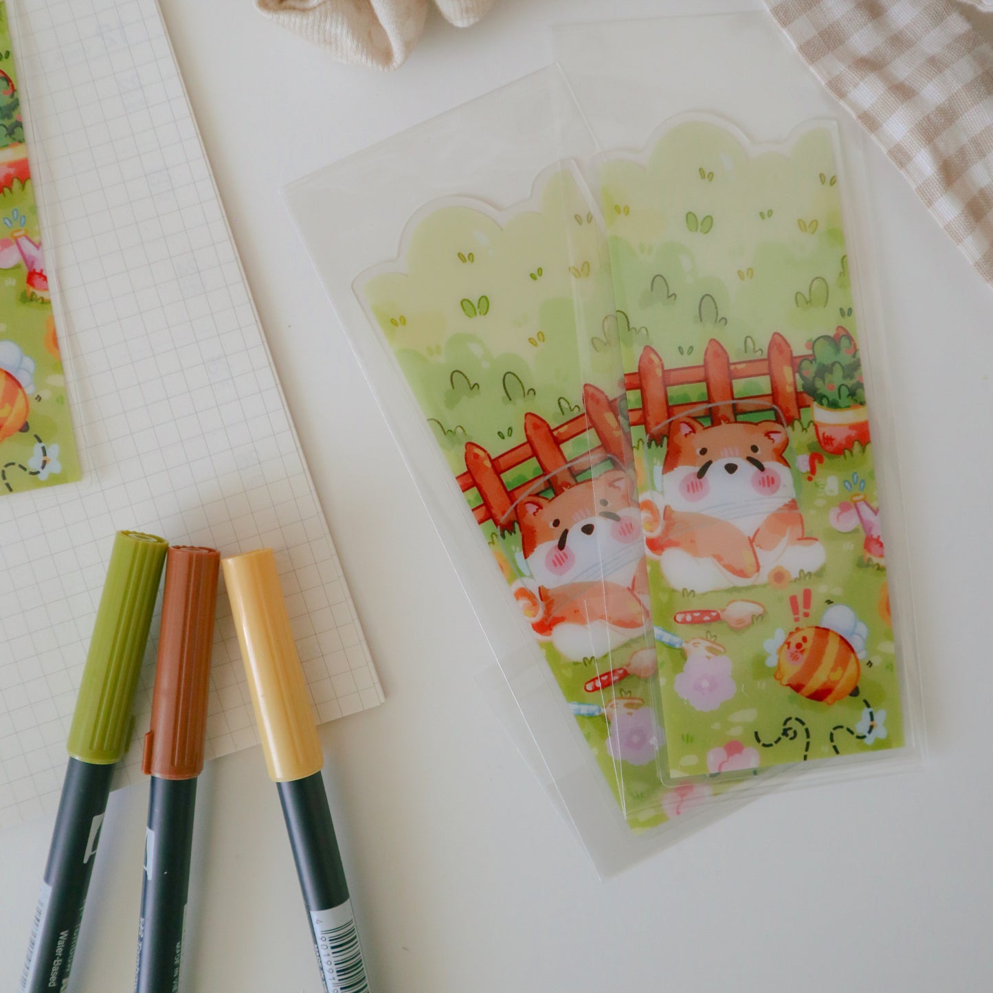 Bookmark Clear - Garden Adventures