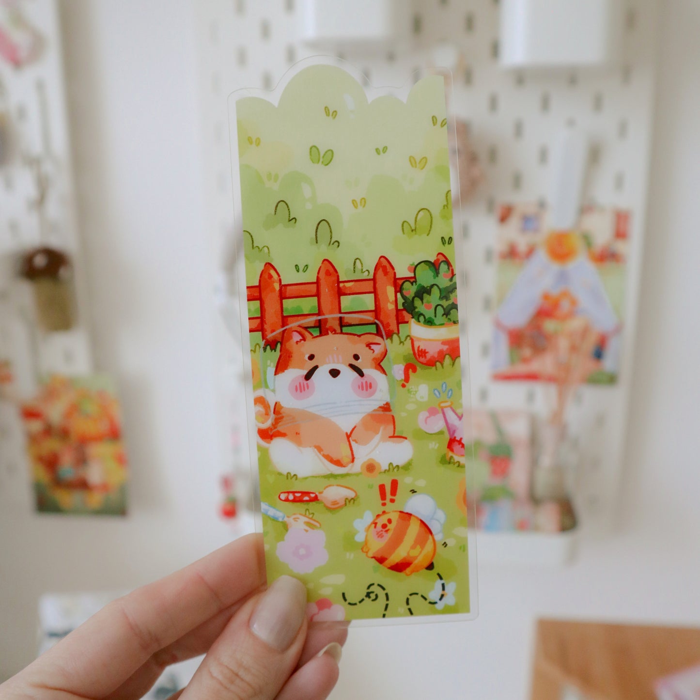 Bookmark Clear - Garden Adventures