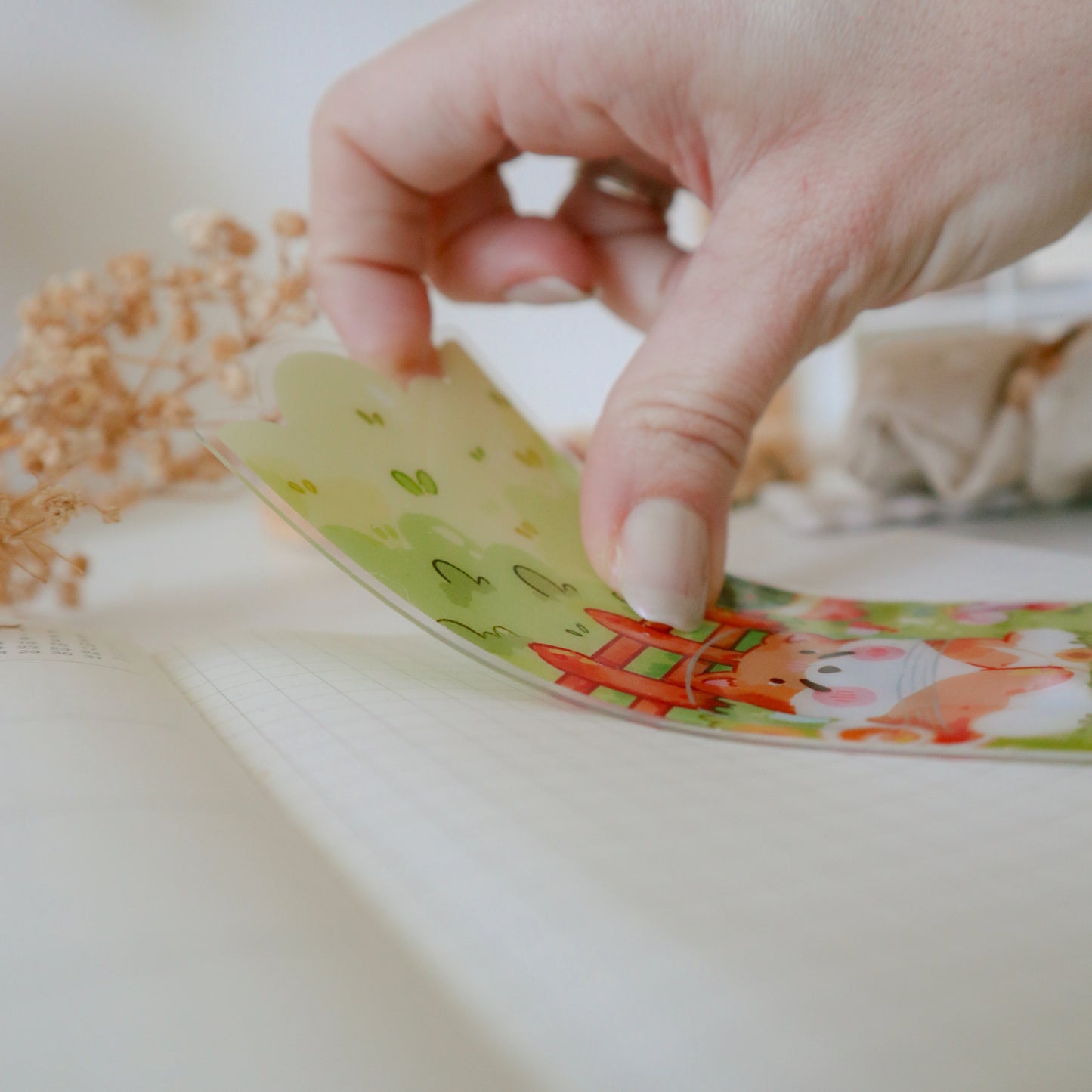 Bookmark Clear - Garden Adventures