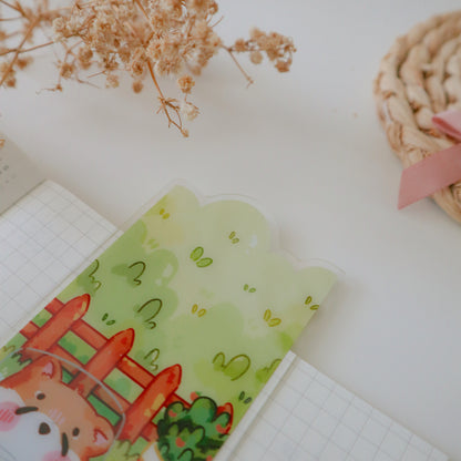 Bookmark Clear - Garden Adventures