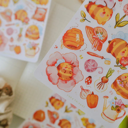 Stickersheet - Yard Friends