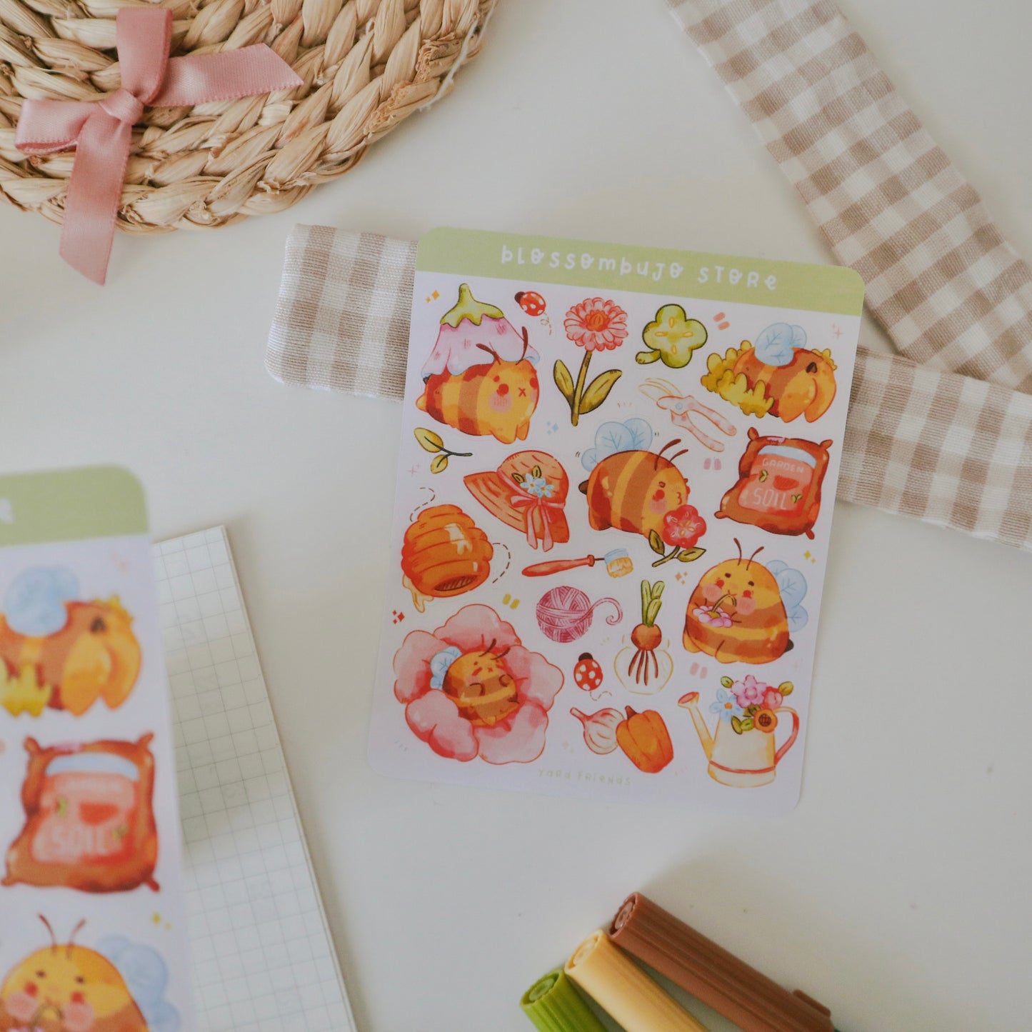 Stickersheet - Yard Friends