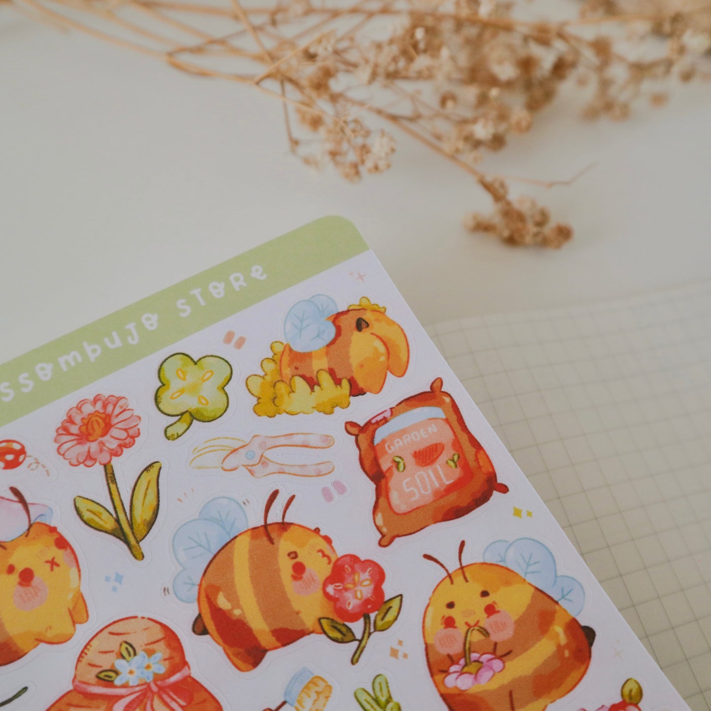 Stickersheet - Yard Friends