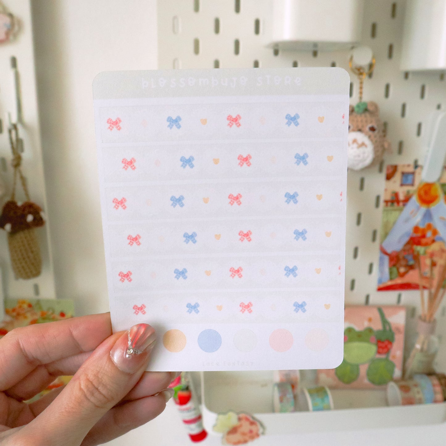 Stickersheet - Washi Tape Lacy Fantasy