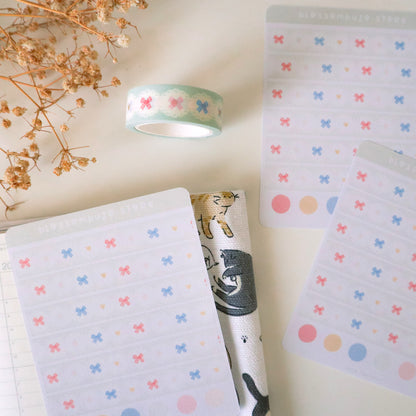 Stickersheet - Washi Tape Lacy Fantasy