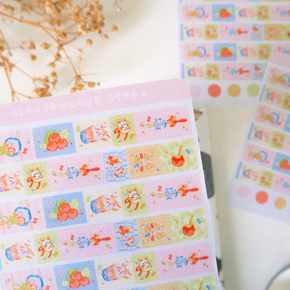 Stickersheet - Washi Tape Festival Day