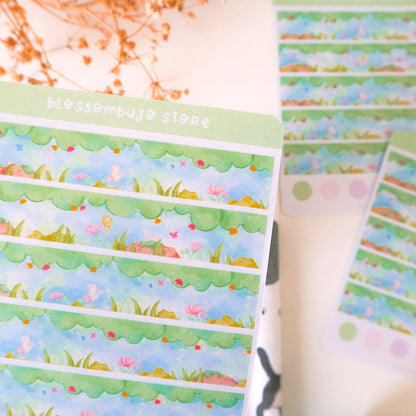 Stickersheet - Washi Tape Fairy Forest