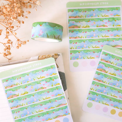 Stickersheet - Washi Tape Fairy Forest