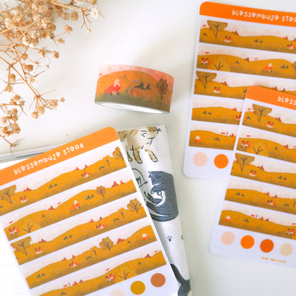 Stickersheet - Washi Tape Hide and Seek