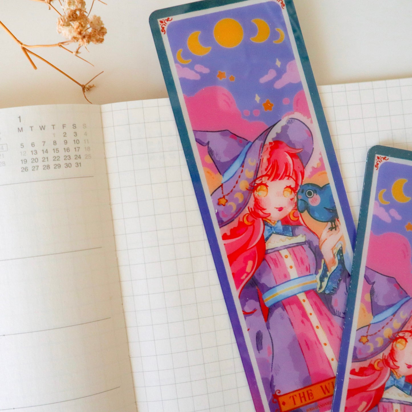 Bookmark Clear - The Witch Tarot Card