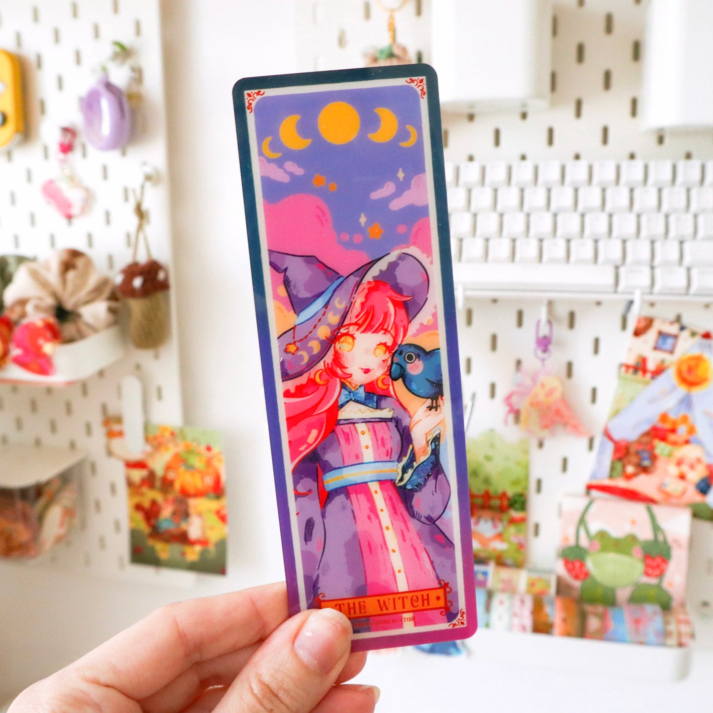 Bookmark Clear - The Witch Tarot Card