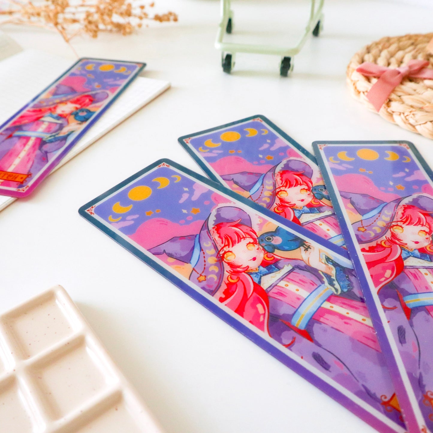 Bookmark Clear - The Witch Tarot Card