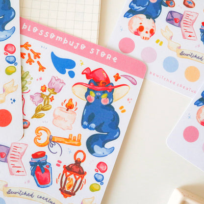 Stickersheet - Bewitched Creatures