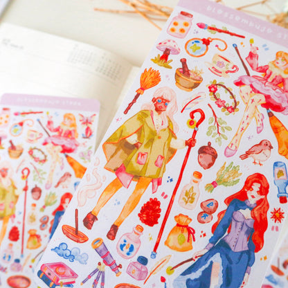 Stickersheet - Witches Hollow