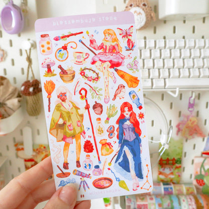 Stickersheet - Witches Hollow