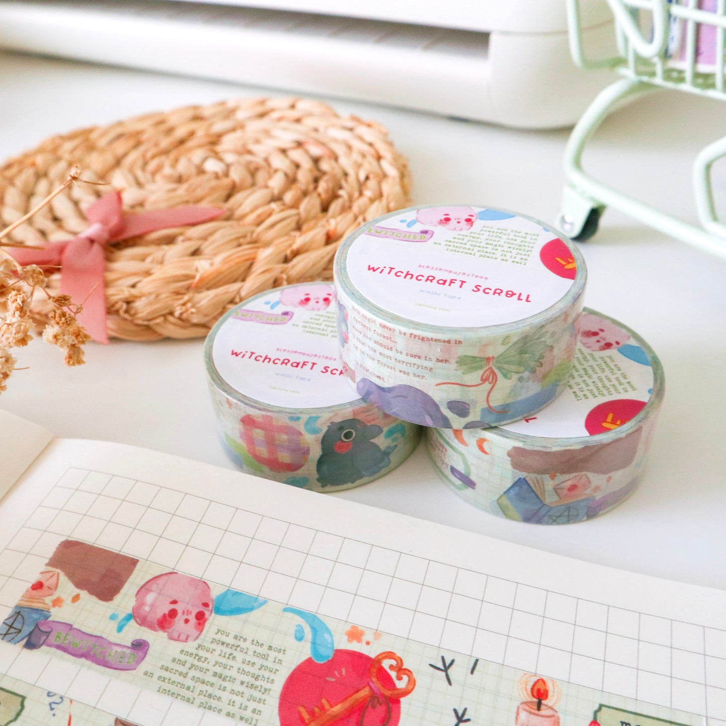 Washi Tape - Enchanted Scroll