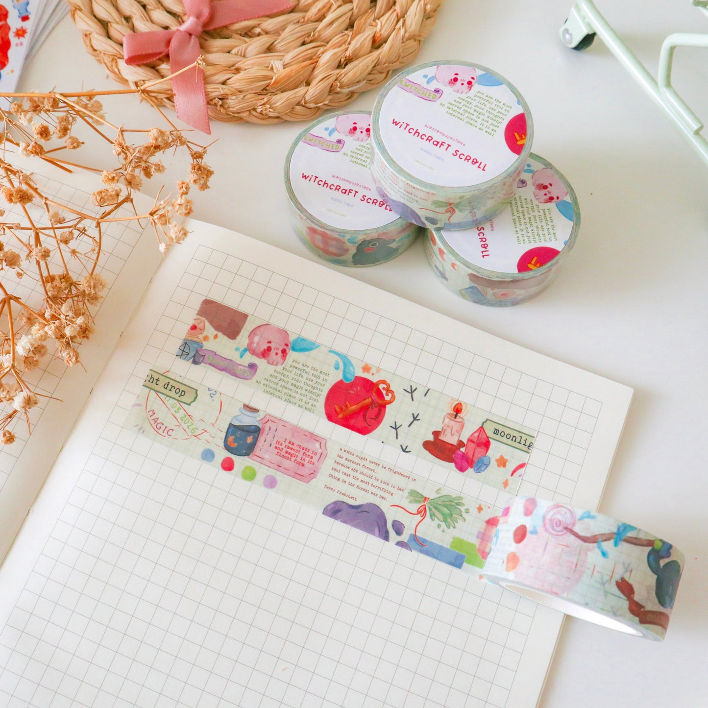 Washi Tape - Enchanted Scroll