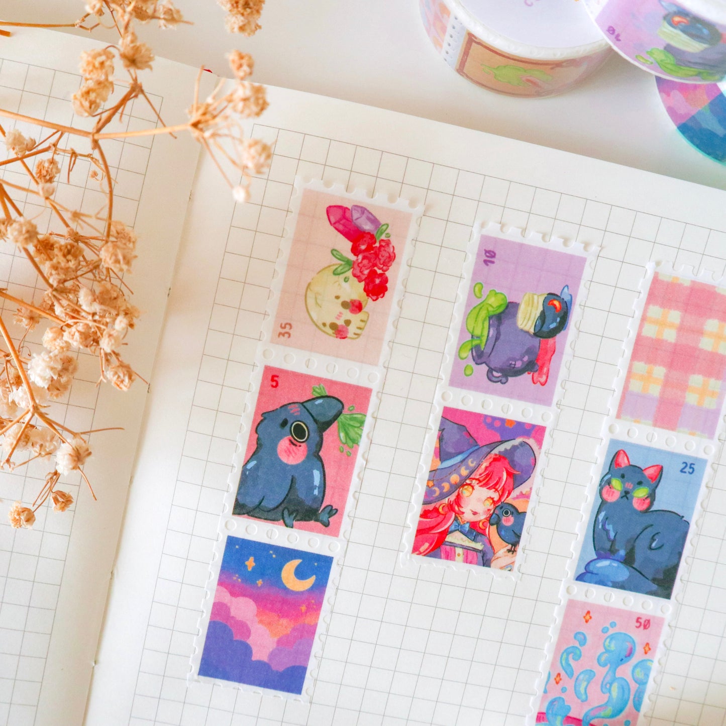 Washi Tape Stamp - Candy Sorcery