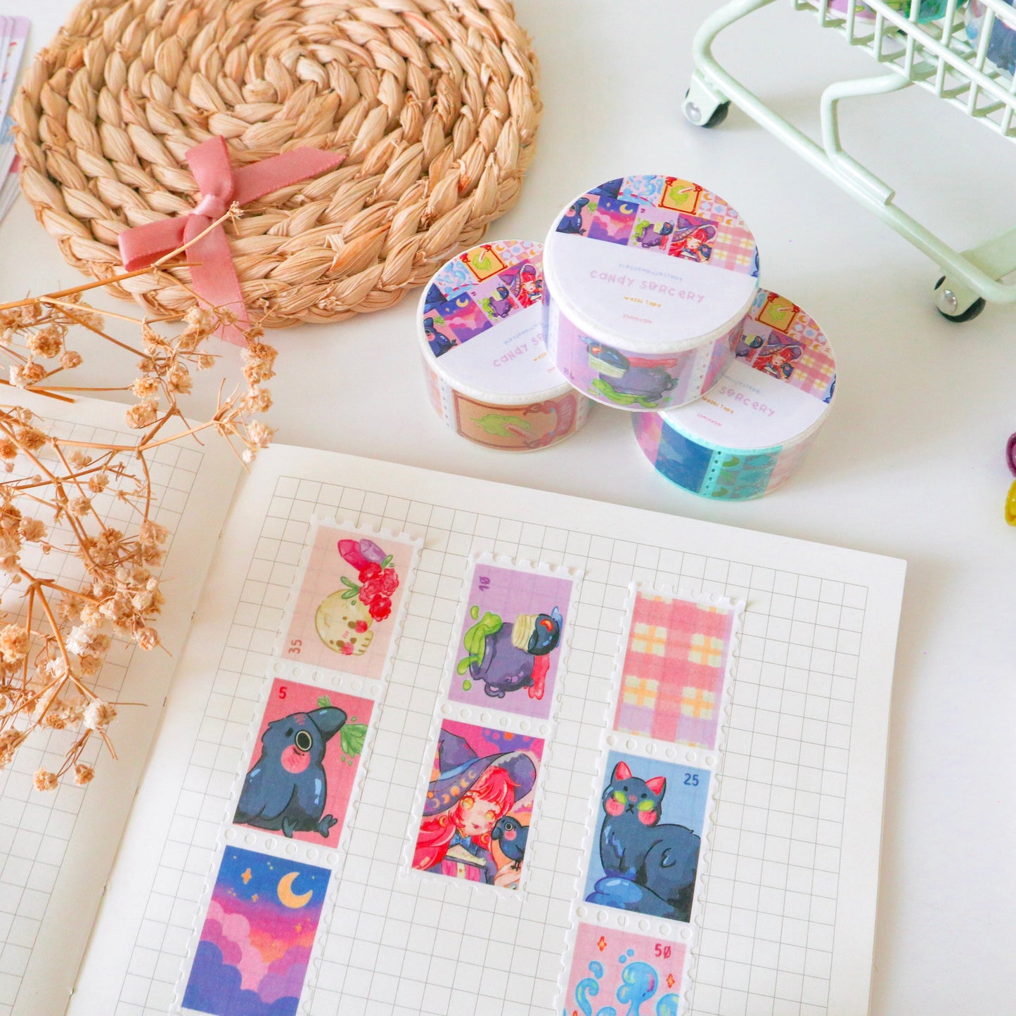 Washi Tape Stamp - Candy Sorcery