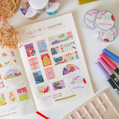 Washi Tape Stamp - Candy Sorcery
