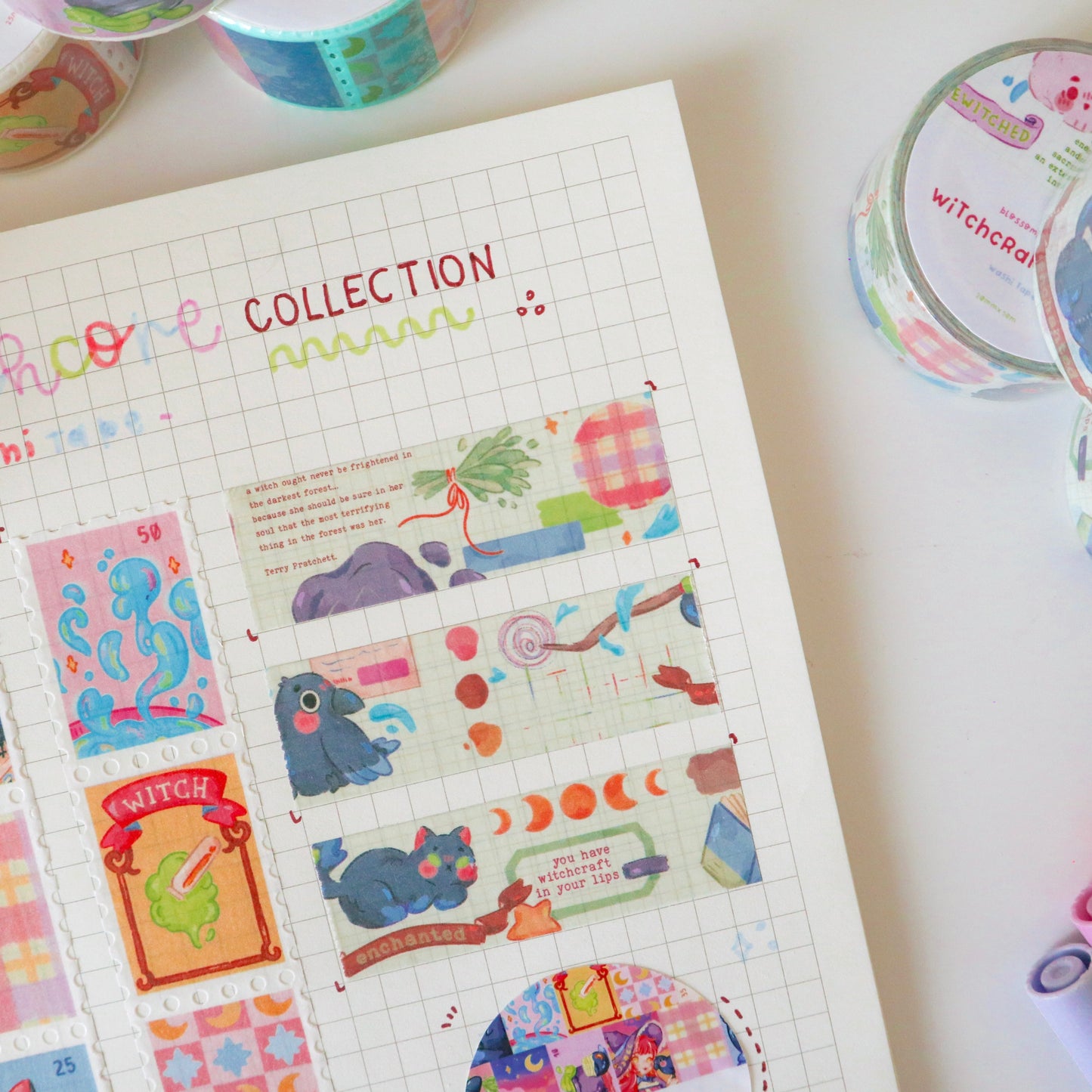 Washi Tape - Enchanted Scroll