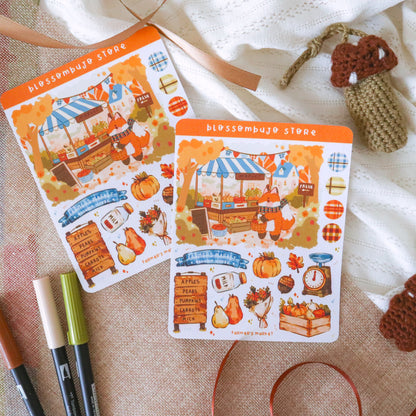 Stickersheet - Farmers Market