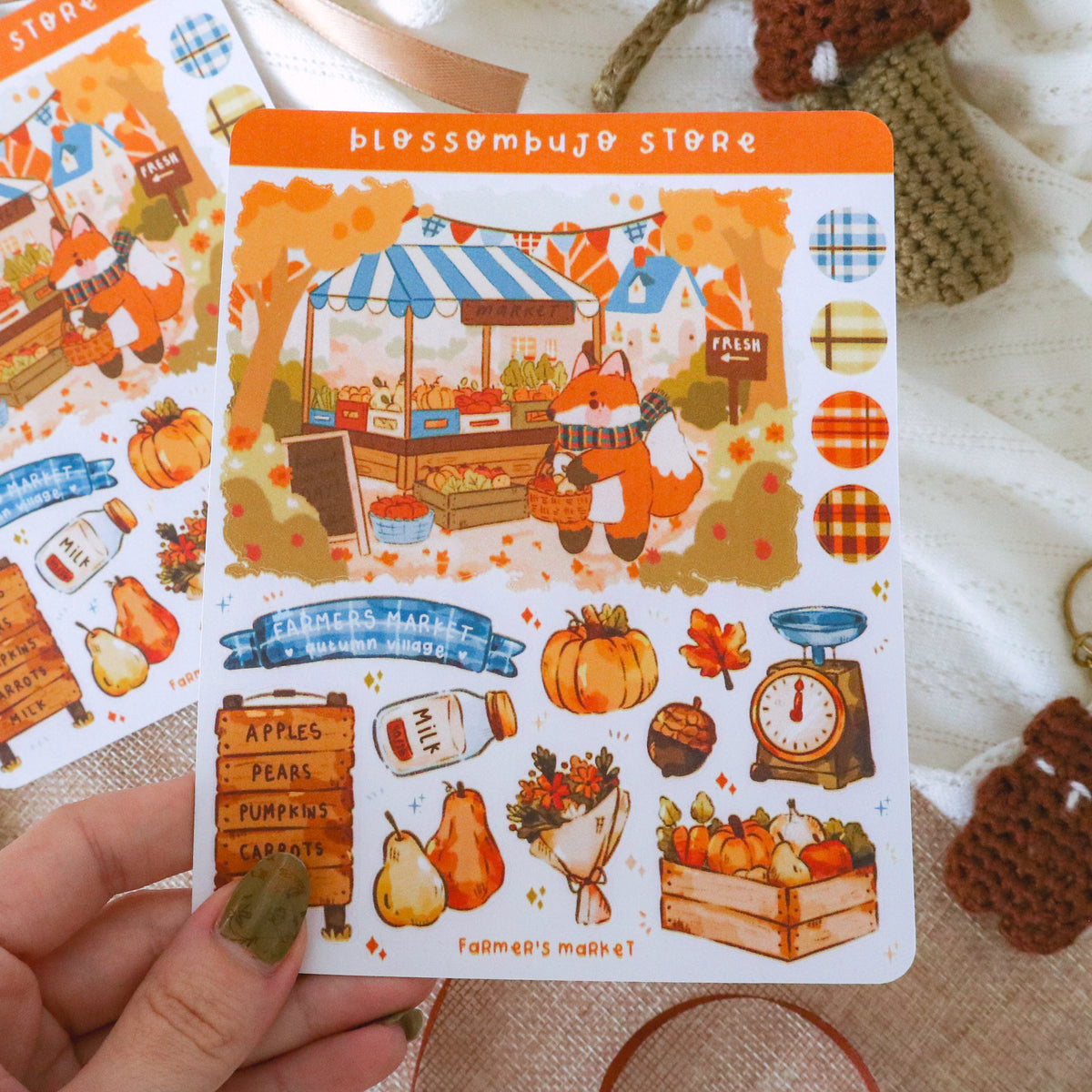 Stickersheet - Farmers Market