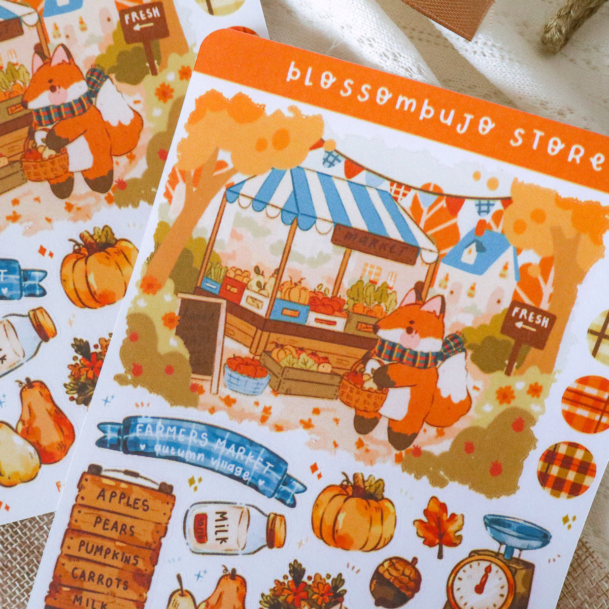 Stickersheet - Farmers Market
