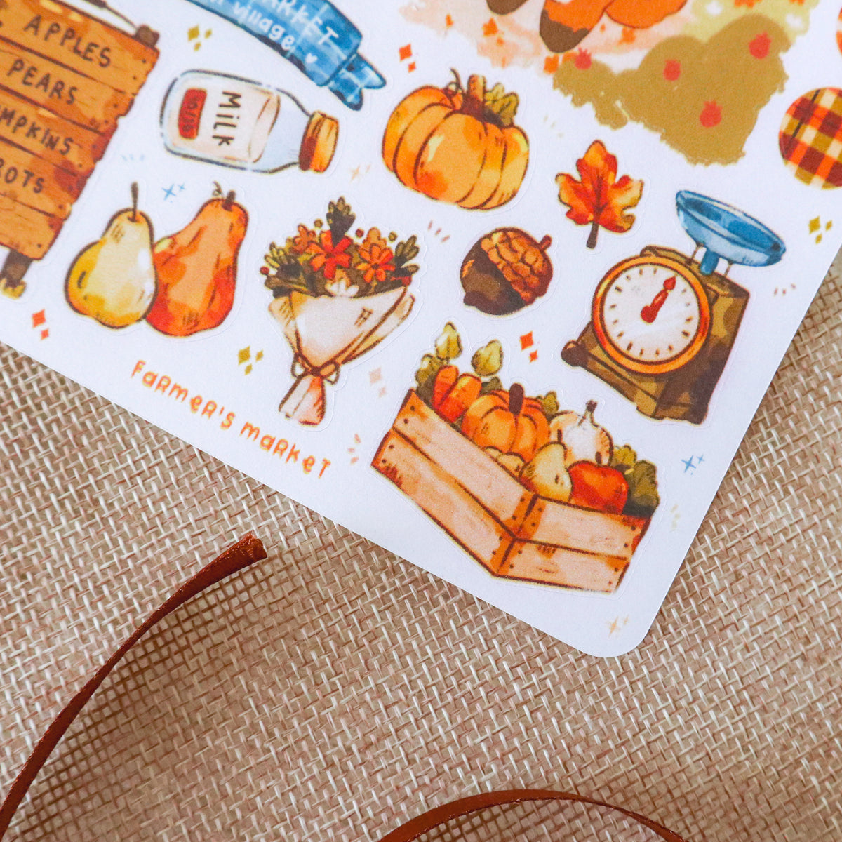 Stickersheet - Farmers Market