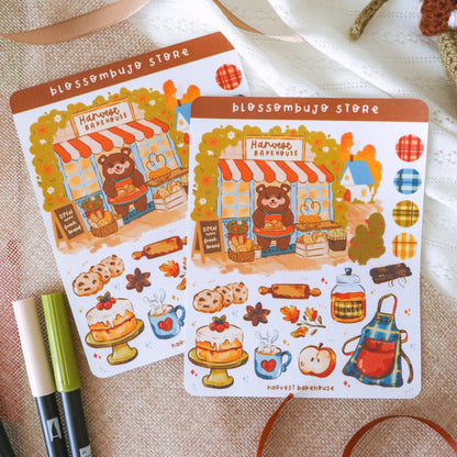 Stickersheet - Harvest Bakehouse
