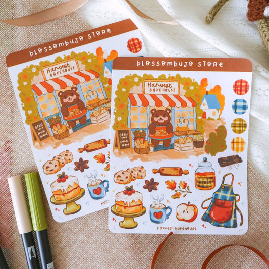 Stickersheet - Harvest Bakehouse