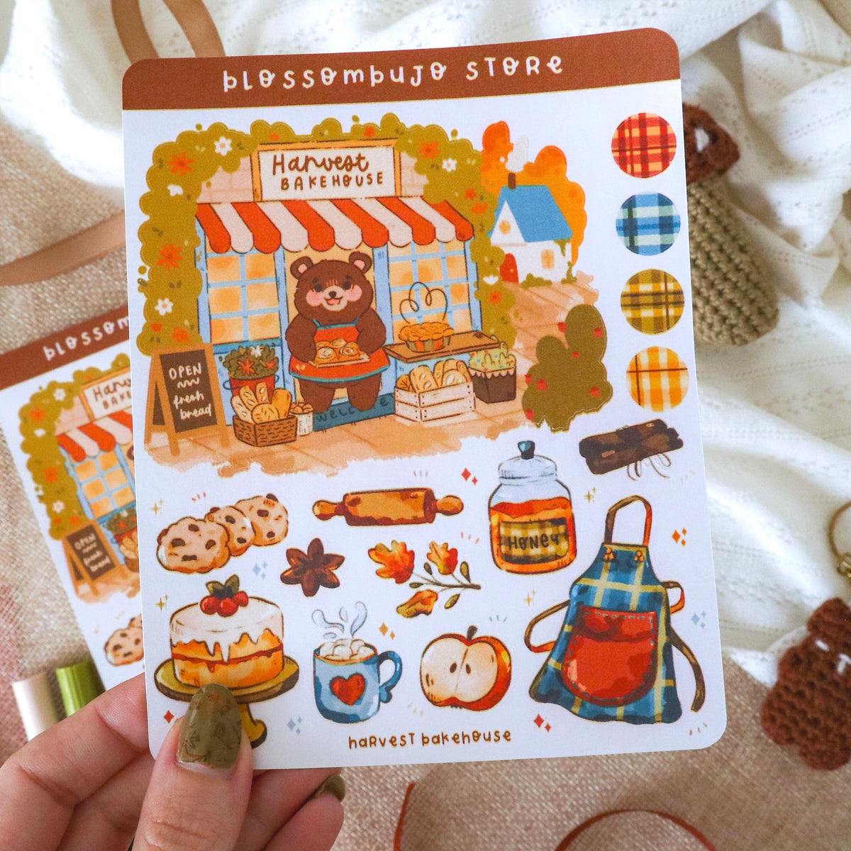 Stickersheet - Harvest Bakehouse