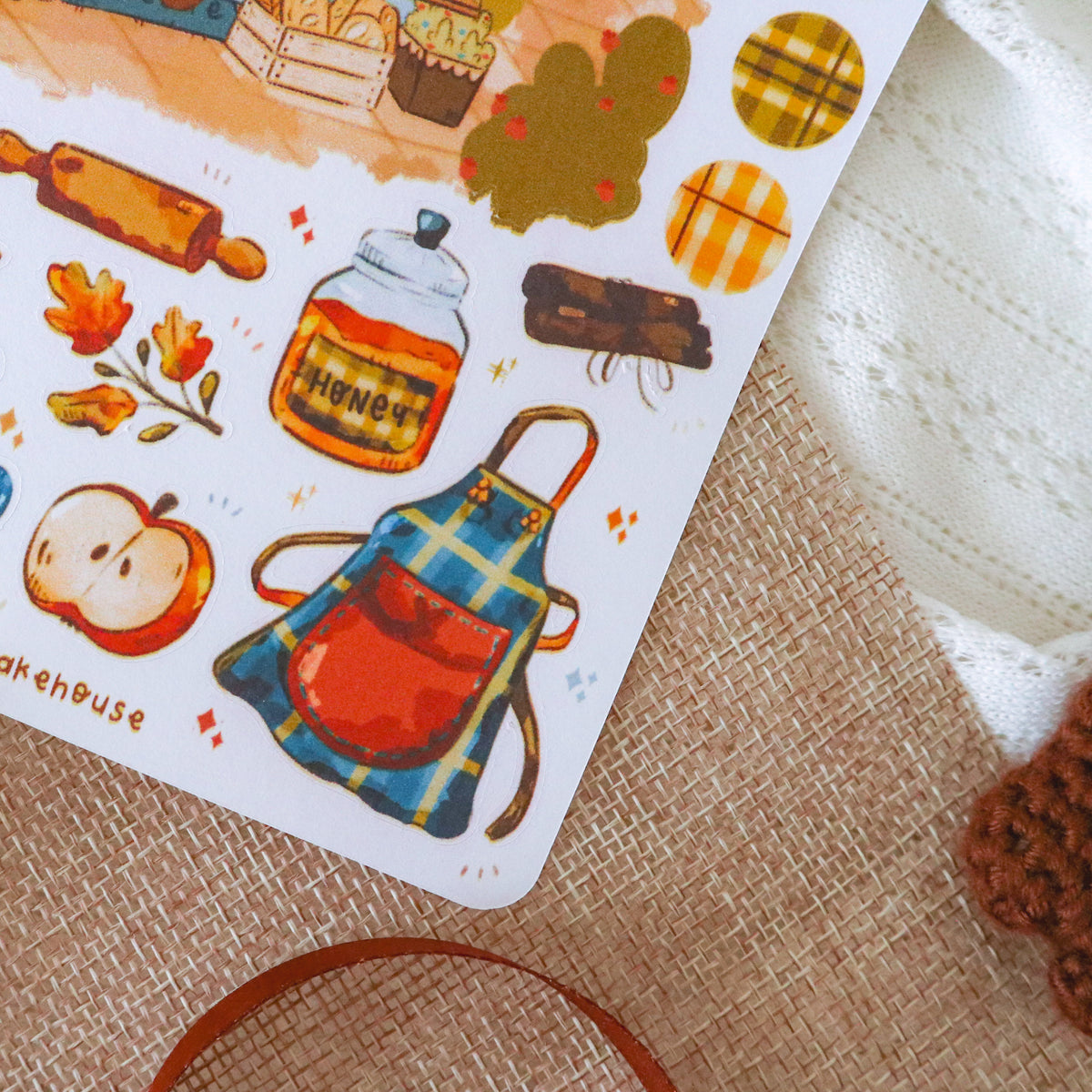 Stickersheet - Harvest Bakehouse