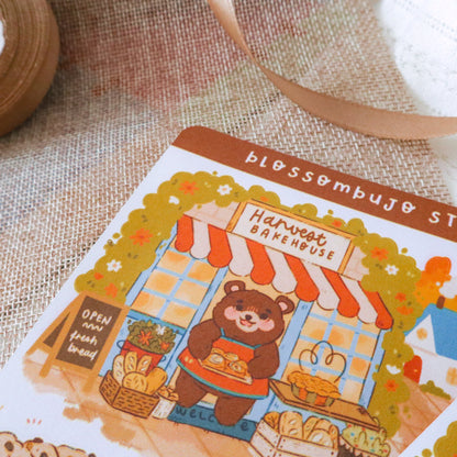 Stickersheet - Harvest Bakehouse