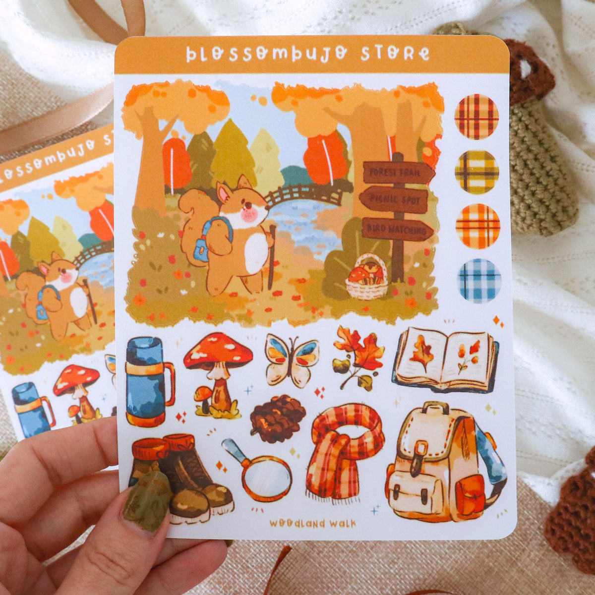 Stickersheet - Woodland Walk