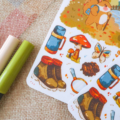Stickersheet - Woodland Walk